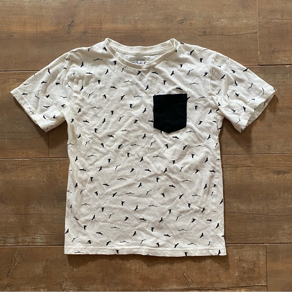 Youth Bird Print Tee - Picture 1 of 3